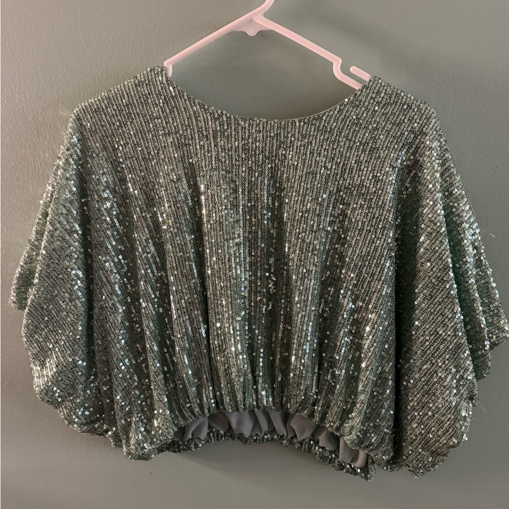 Sparkly top
